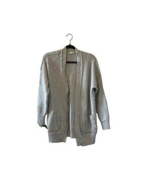 Maurices Light Gray Womens Cardigan Sweater